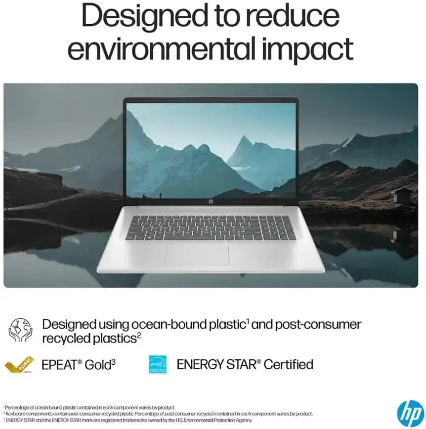 HP 17 Laptop Windows 11 Interface