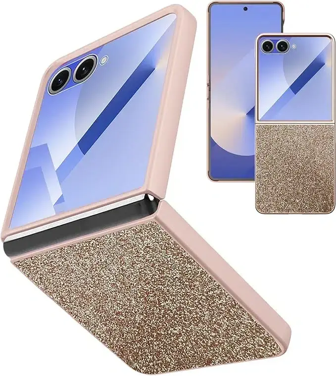 Flip 7 Phone Cover Sparkly Design