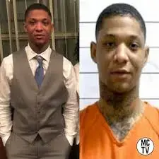 The hole inmates escaped through at Orleans Parish Justice Center